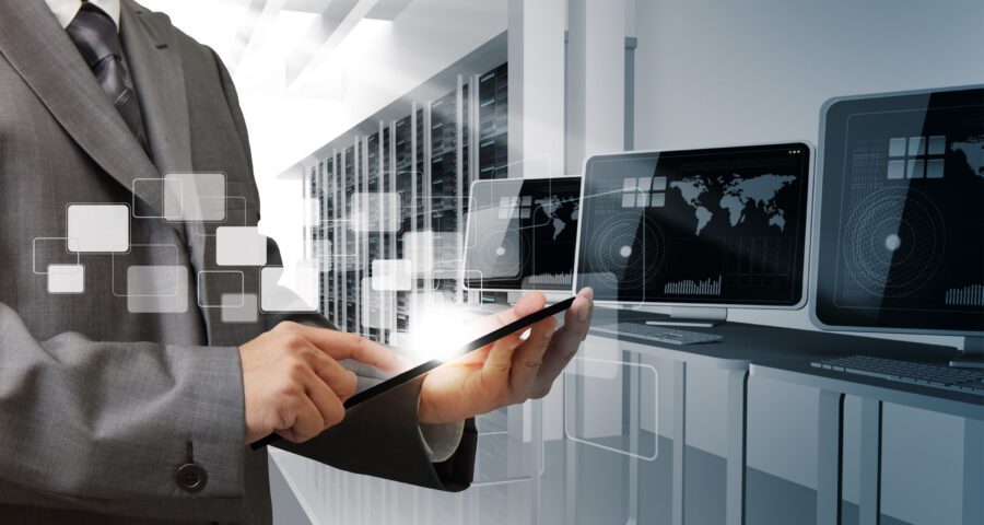 Controls computer room